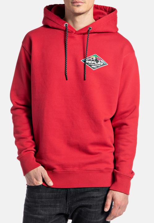 Actual product image Replay Kapuzensweatshirt Hoodie mit Logoprint und Kapuze (L)