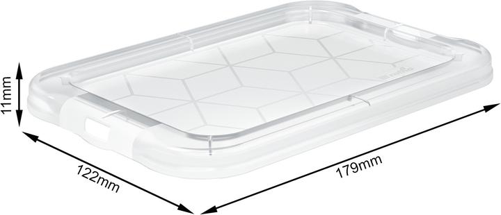 Image du produit Rotho Couvercle pour Evo Easy (12,5 x 1,5 x 18 cm, 1.20 l)