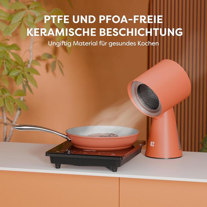 Actual product image Ciarra Beyond Cookware Set (Frying pan, Pot, Aluminium, Cast iron)