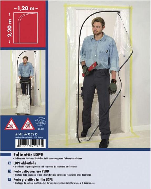 Actual product image Color Expert Foil safety door (2.20 m)