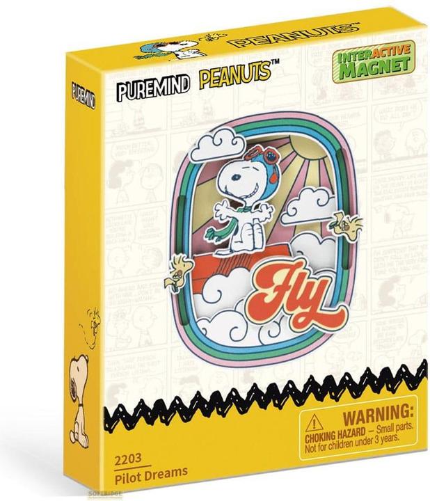 Actual product image Pantasy Die Peanuts Puremind Magnet Pilot Dreams (15x)