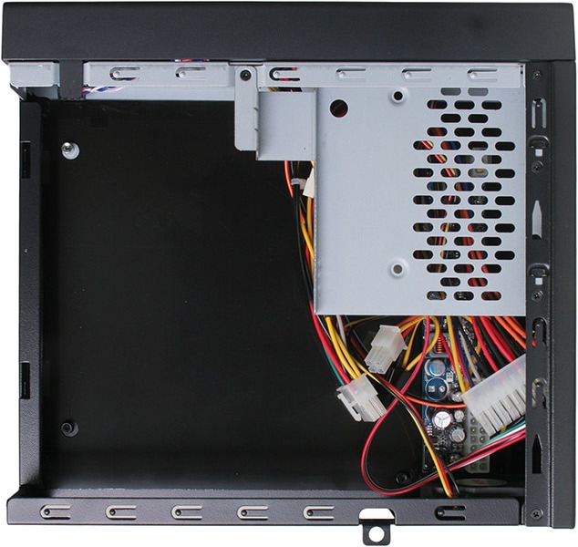 Actual product image Akasa Crypto Vesa Mini-ITX Case incl. 80W power supply unit (Mini-ITX)