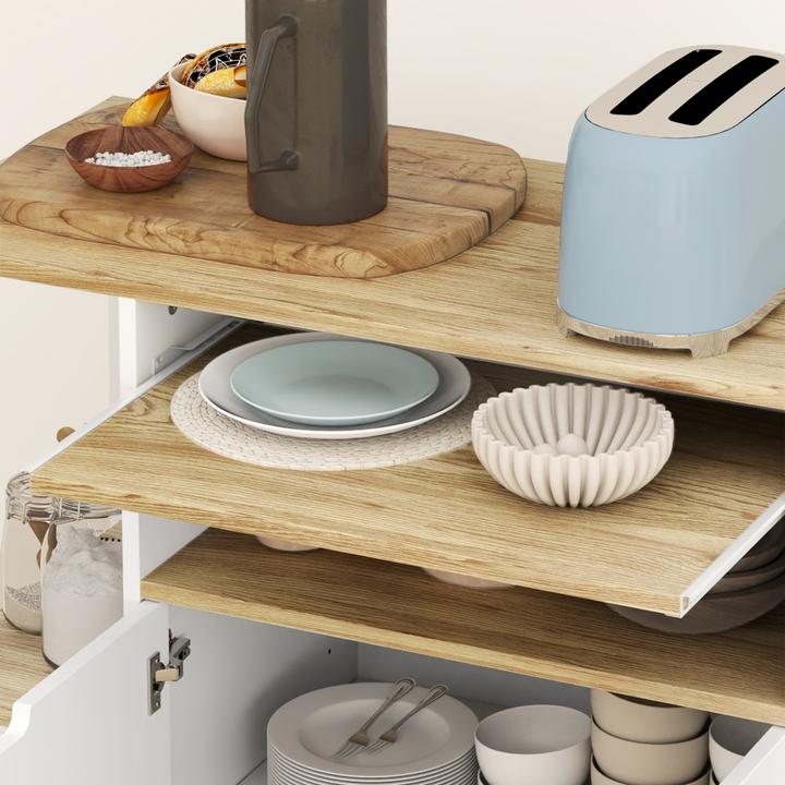 Image du produit Homcom Chariot de cuisine