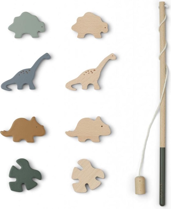 Immagine prodotto Liewood Gioco di pesca Sebastian Dino Hunter Green Multi Mix