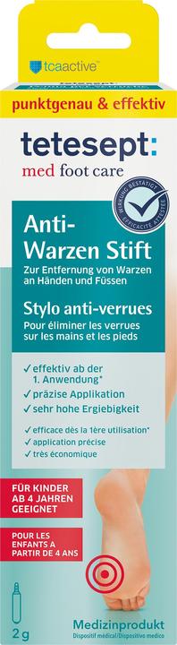 Produktbild Tetesept Anti-Warzen Stift (Fussdeodorant & -puder, 2 ml)