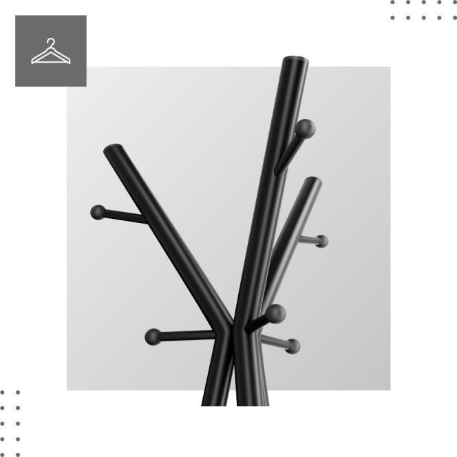 Produktbild Mark Adler Kleiderbügel Host 3.0 Schwarz