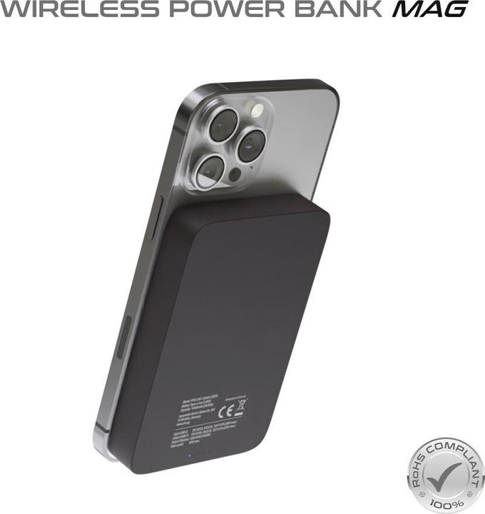 Produktbild prio Wireless Power Bank MAG 10.000mAh (10000 mAh, 15 W, 12 Wh)