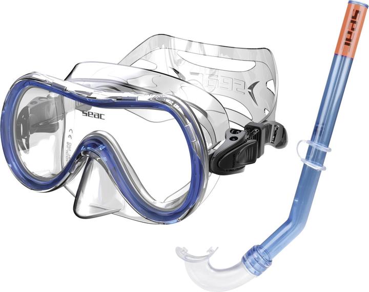 Transparent/Blau