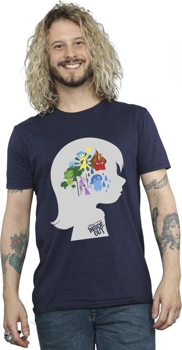 Produktbild Disney Inside Out Head Silhouette TShirt (5XL)