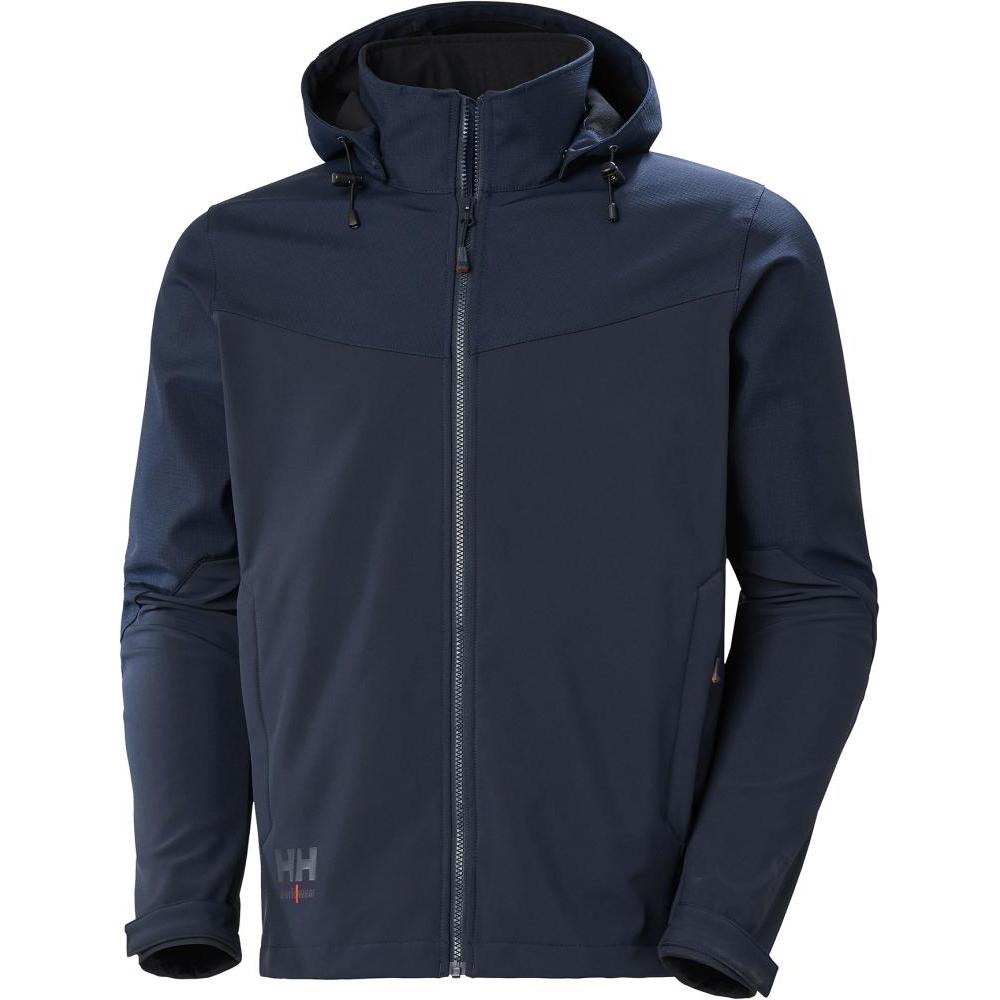 Helly Hansen Workwear, Arbeitsjacke, Striukė HELLY HANSEN Oxford Softshell, mėlyna M (M)
