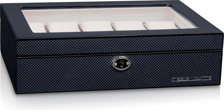 Produktbild Designhütte Uhrenbox Chicago 10 - Karbon - 70005-209