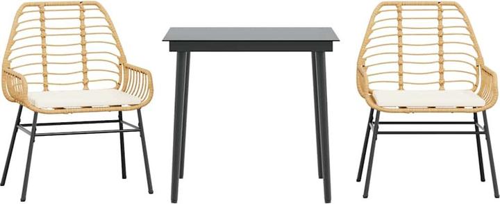 Produktbild vidaXL Garten Essgruppe