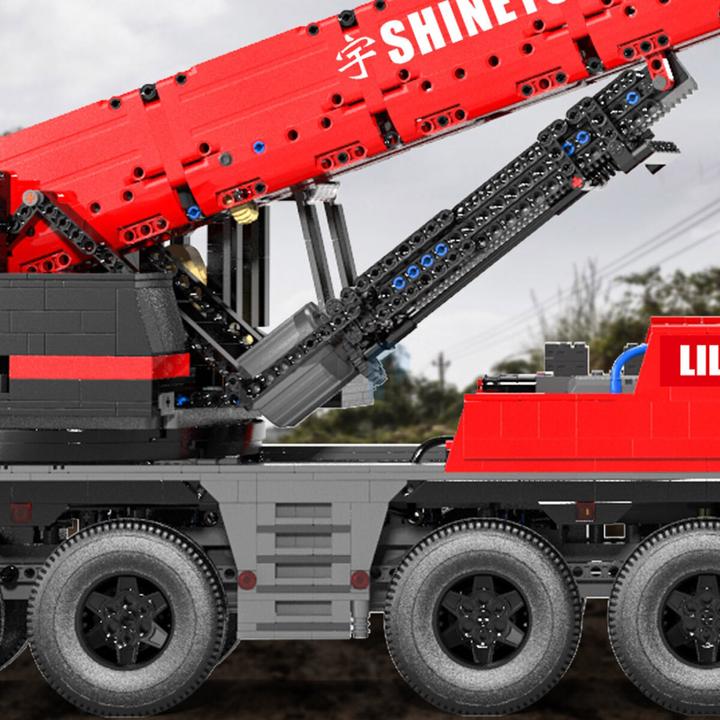 Actual product image Happy Build Mobile crane