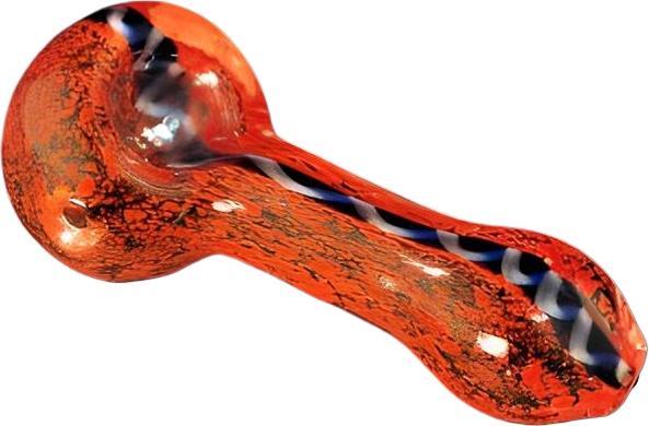 Produktbild G-Spot Handpfeife Glas Orange