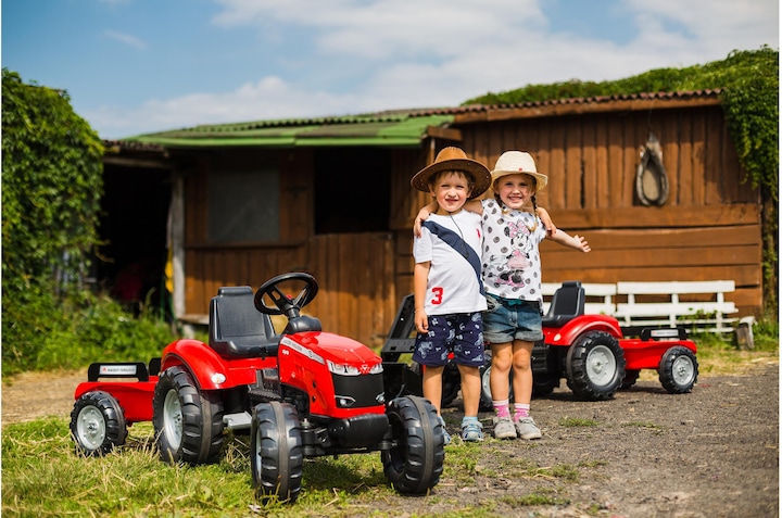 Produktbild Falk Toys Massey Ferguson Traktor + Anh. L