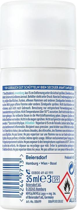 Image du produit NIVEA Dry Active (Spray, 35 ml)