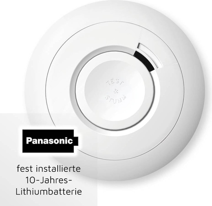 Produktbild Ei Electronics Rauchwarnmelder 10er Set inkl. 10 Jahres-Batterie