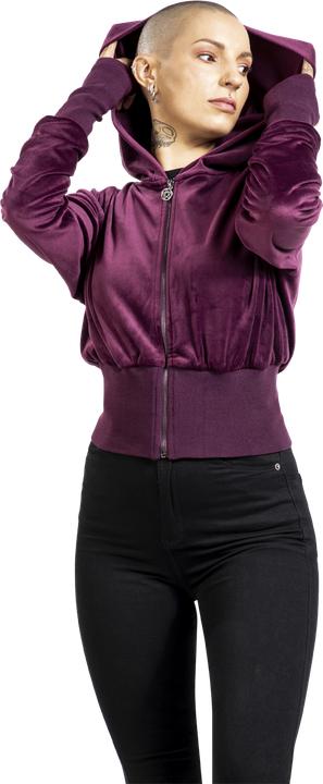 Produktbild Gothicana by EMP Weiche Nicki Kapuzenjacke (L)