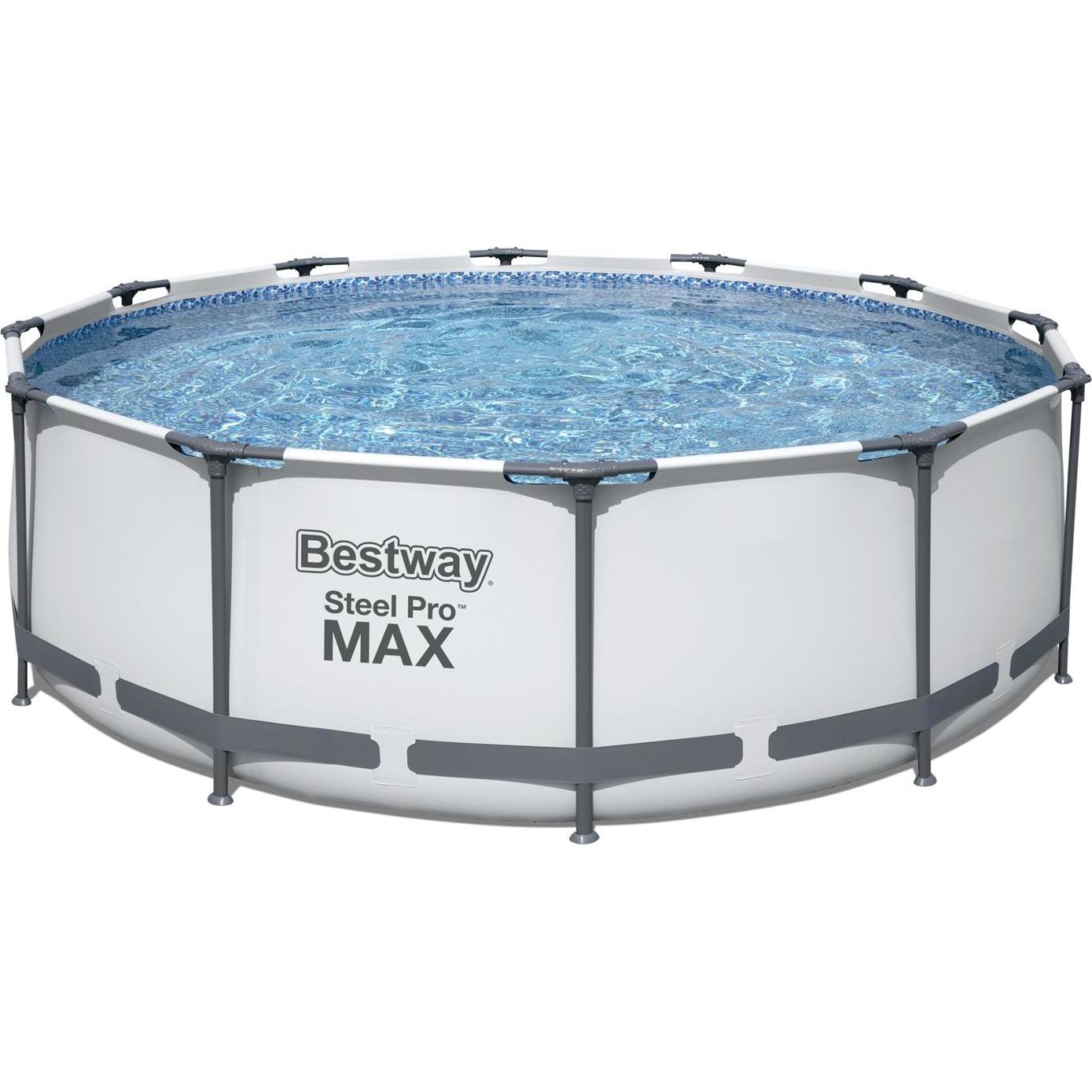 Bestway, Pool, 56418 Zestaw Basen ogrodowy 366x100 (Ø 366 x 100 cm)