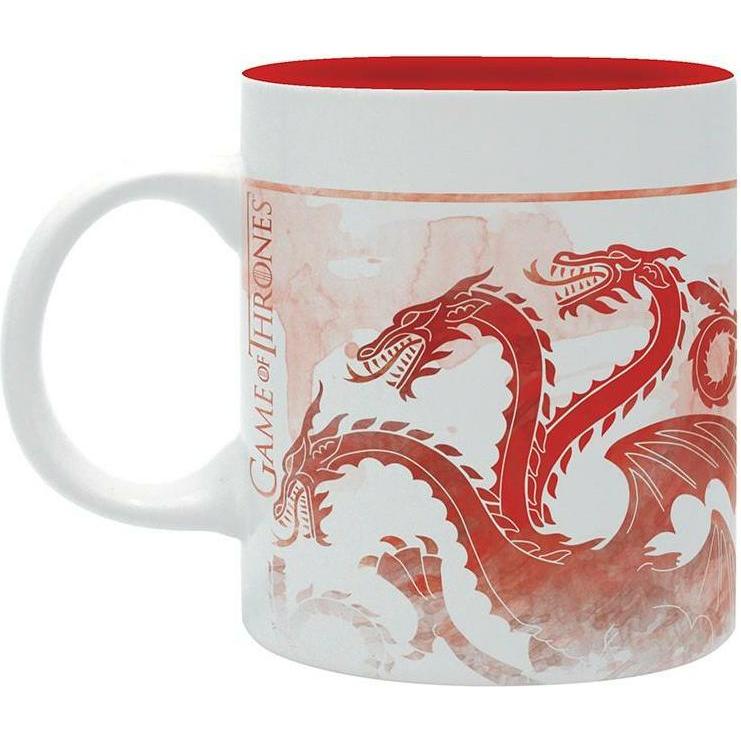 ABYstyle GAME OF THRONES - Tazza - 320 ml -Targaryen - subli - Con scatola x2, Tazza, Multicolore