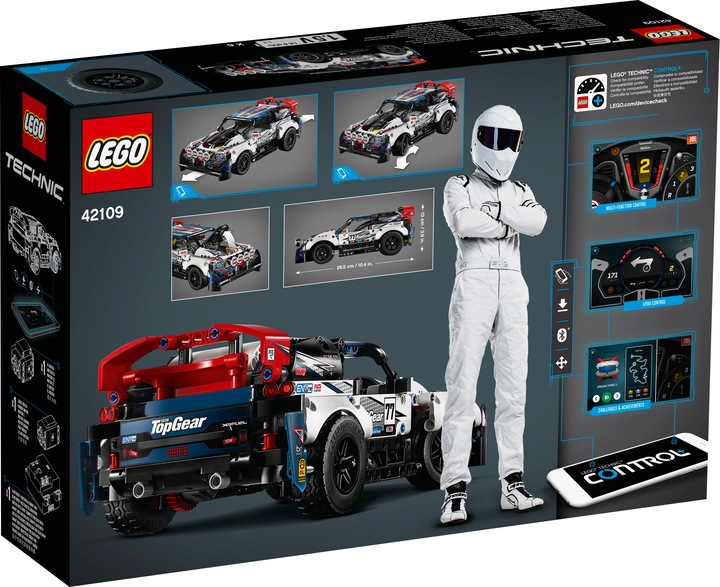 Actual product image LEGO Top-Gear rally car (42109, LEGO Technic)