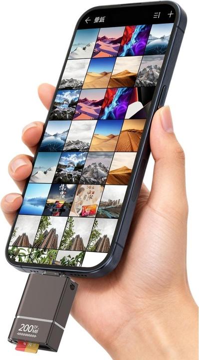 Actual product image PowerGuard USB-C to V30 MicroSD TF Cardreader Adapter (USB-C)