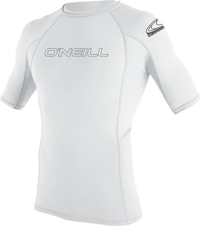 Actual product image O'Neill Basic Skins S/S Rash Guard- WHT (S)