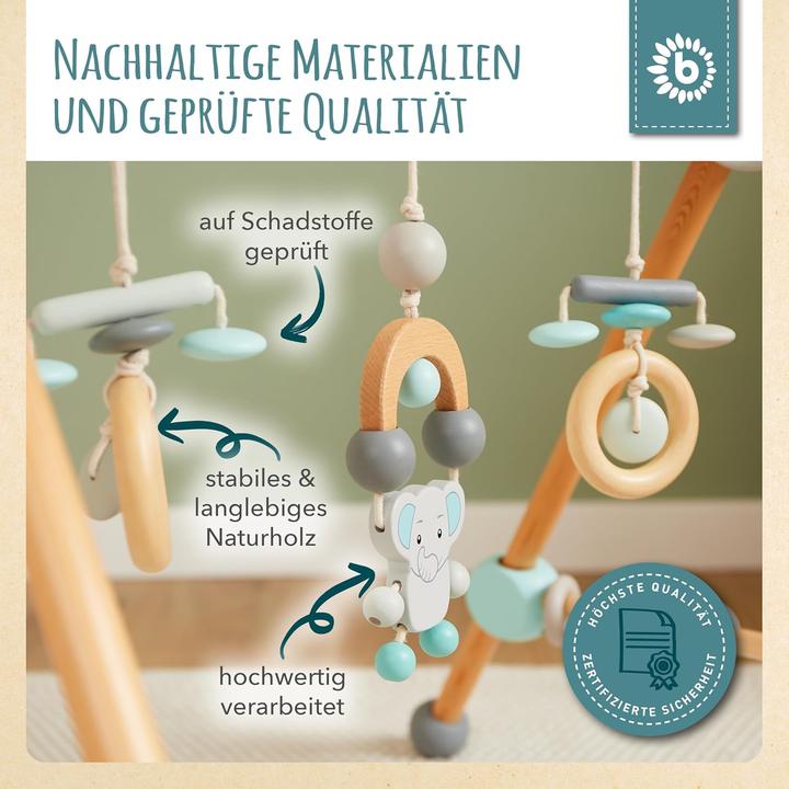 Produktbild Bieco Spieltrapez Pastell Blau/Grau