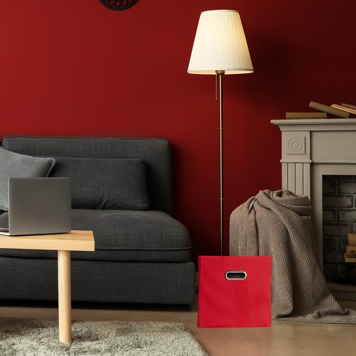 Image du produit Relaxdays Lot de 2 boîtes rangement, sans couvercle (30 x 30 x 30 x 30 cm, 27 l)