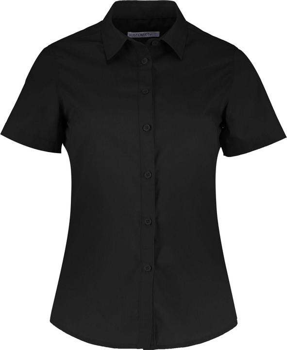 Immagine prodotto Kustom Kit Camicia a maniche corte da donna/ragazzo in popeline sartoriale (40)