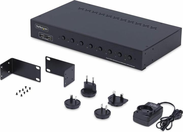 Actual product image StarTech 8-Port HDMI KVM Switch HDMI 2.0 KVM 4K 60HZ CPUCODE