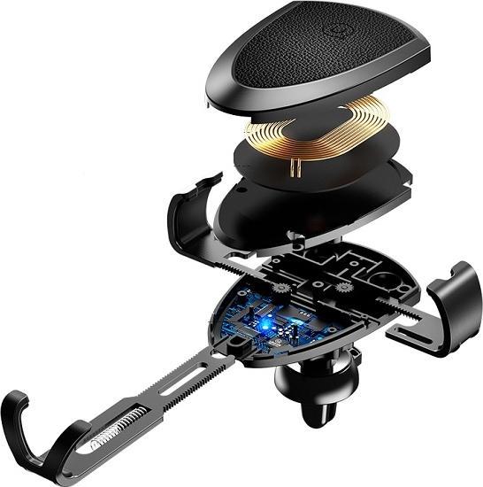 Produktbild Usams Gravity Inductive Holder for Ventilation Grille black CD45ZJ01 (US-CD45)