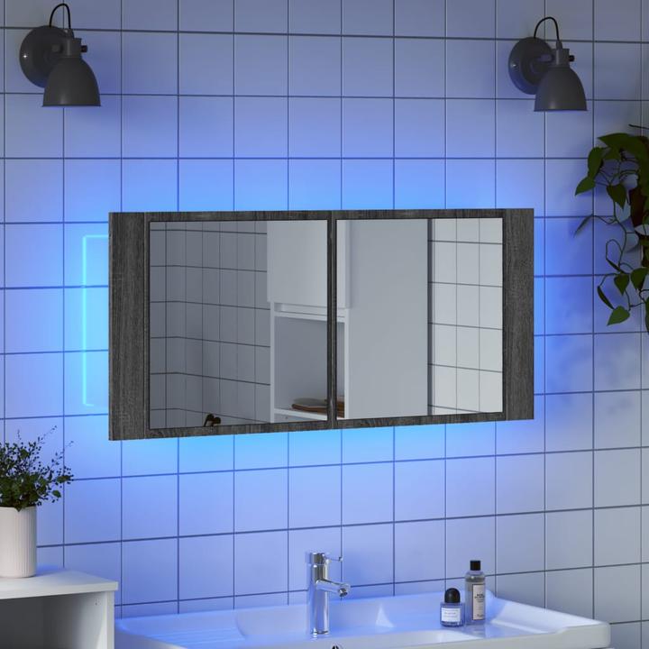 Produktbild vidaXL LED-Spiegelschrank (100 x 12 x 45 cm)