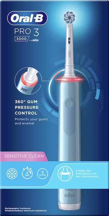 Image du produit Oral-B Pro 3 3000 Sensitive Clean (Brosse à dents oscillo-rotative)