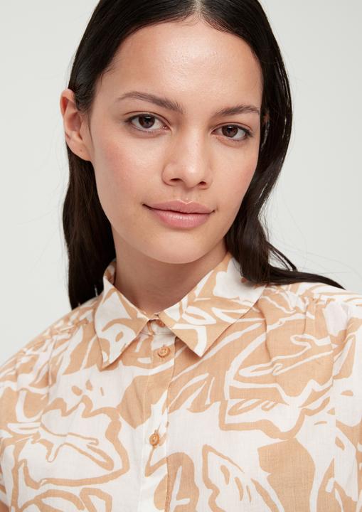 Produktbild s.Oliver Bluse Blusenshirt mit Alloverprint (38)