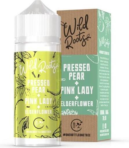 Produktbild Wild Roots Pressed Pear 100ml Shortfill (Apfel, Birne)
