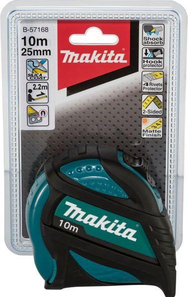 Actual product image Makita Professional roller tape measure with belt clip, 10 m (10 m)