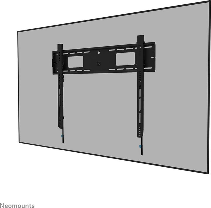 Neomounts Supporto a parete 800x600mm 125kg/43-98"/fisso/nero/carico pesante (Muro, 98", 125 kg)