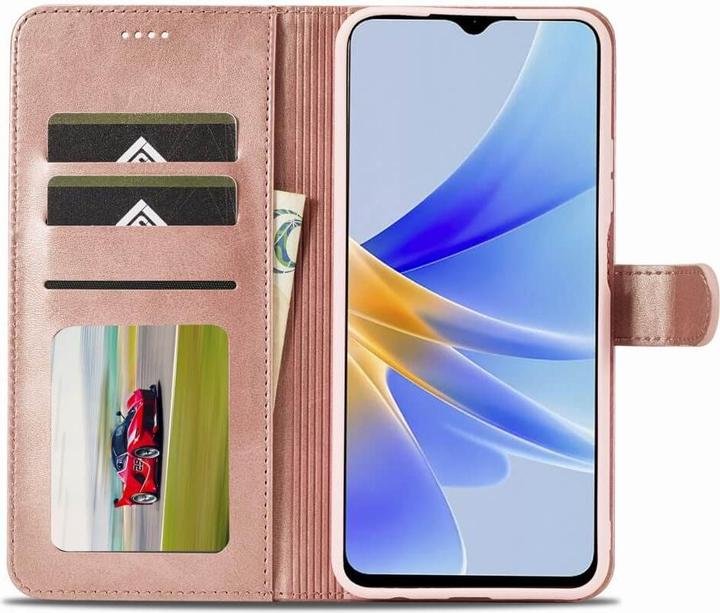 Image du produit LC.Imeeke OPPO A78 5G - Étui en cuir rose (Oppo A78 5G)