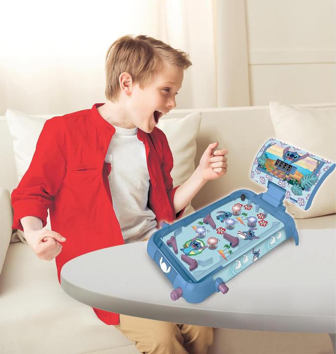 Produktbild Lexibook Stitch Electronic Pinball with lights & sounds (JG610D) (Multilingual)