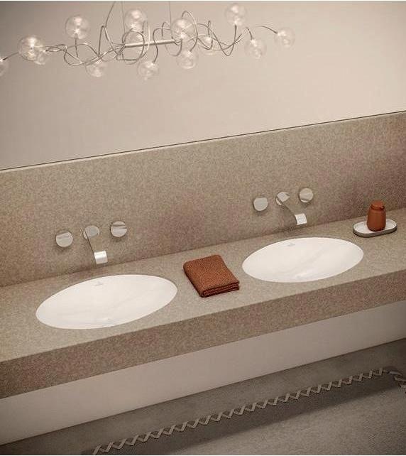 Produktbild Villeroy & Boch V&B Unterbauwaschtisch EVANA 615x415mm, mit ÜL we (415 mm, 615 mm)