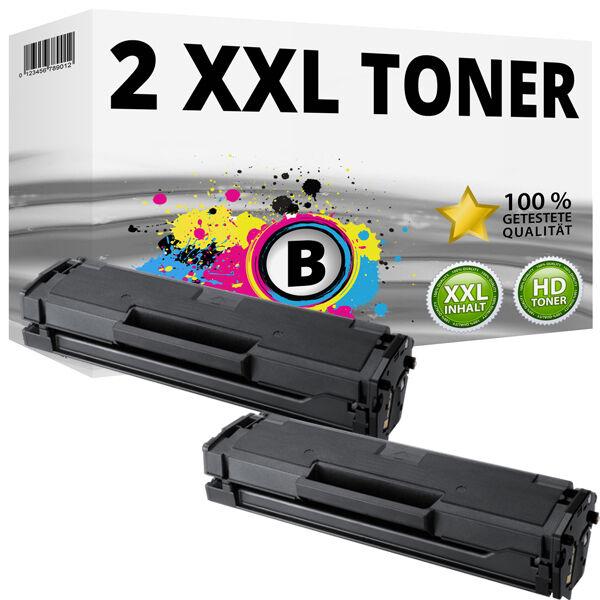Produktbild Druckfuxx 2x XXL TONER PATRONEN für Samsung ML-2160 ML-2165W SCX-3400F SCX-3405F