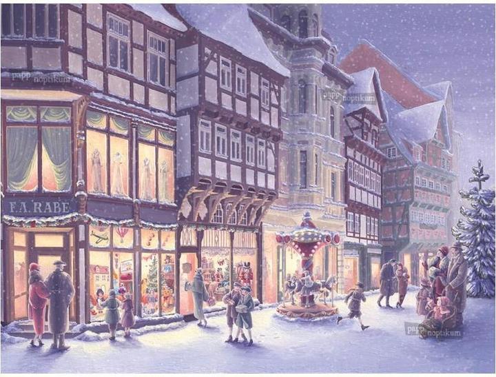 Produktbild Pappnoptikum Altstadtbummel Quedlinburg (Mini-Adventskalender)