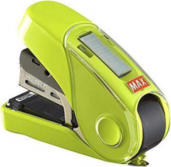 Image du produit Max Agrafeuse HD-10FL3K/LG vert clair, agrafeuse plate Clinch (25 feuilles)