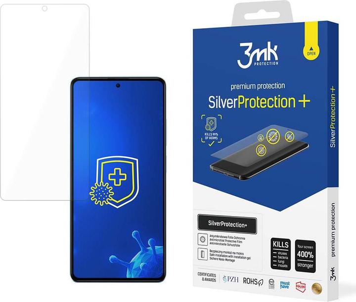 Image du produit 3MK Xiaomi Redmi Note 12 Pro+ / Note 12 Pro protection d'écran antibactérienne pour joueurs Silver (1 pcs, Xiaomi Redmi Note 12, Xiaomi Redmi Note 12 Pro, Xiaomi Redmi Note 12 Pro 5G, Xiaomi Redmi Note 12 Pro+)