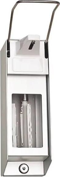 Produktbild Servoprax Wandspender Universal 500 ml mit langem Armhebel und Edelstahlpumpe