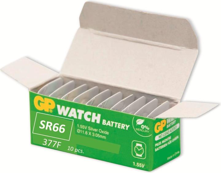 Actual product image GP Batteries Button cells (1 pcs., SR66, 25 mAh)