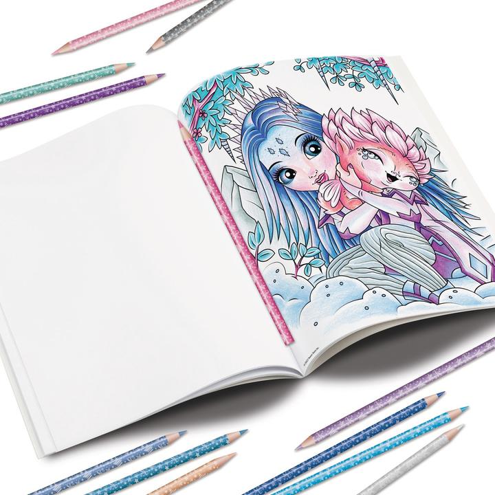 Immagine prodotto Nebulous Stars Libro da colorare Universe (12 pezzi)