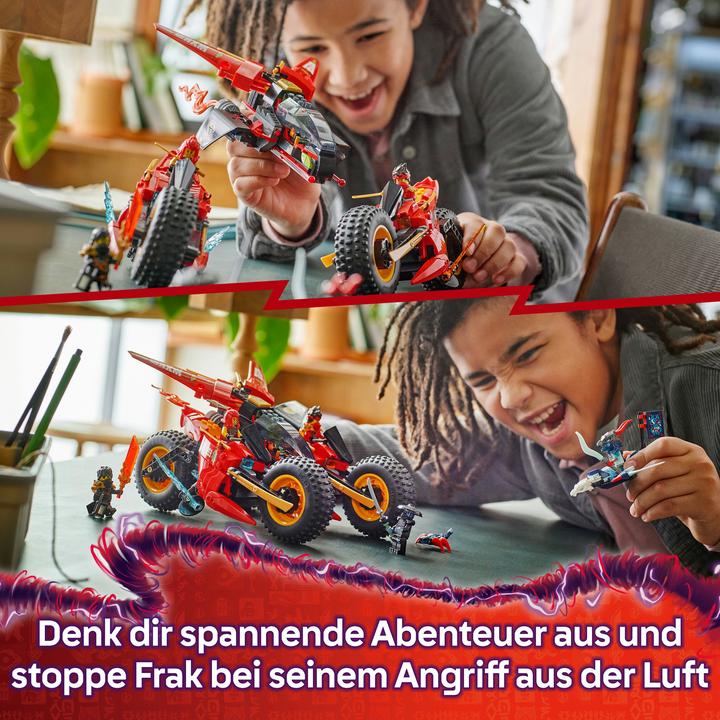 Actual product image LEGO Ninja action racer (71844, LEGO Ninjago)