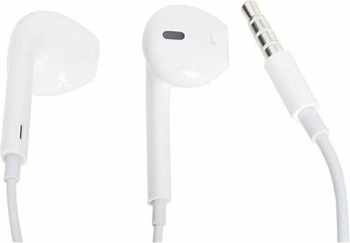 Actual product image Apple EarPods with Remote and Mic (3.5mm jack) (No noise cancellation, Cable)